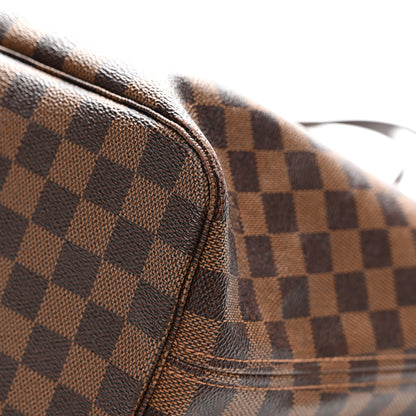 Louis Vuitton Damier Ebene Neo Neverfull MM Rose Ballerine 12 of 17