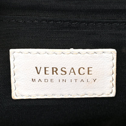 Versace Nappa Quilted Medusa Chain Crossbody White 5 of 10