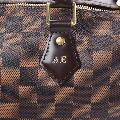Louis Vuitton Damier Ebene Speedy Bandouliere 35 9 of 18