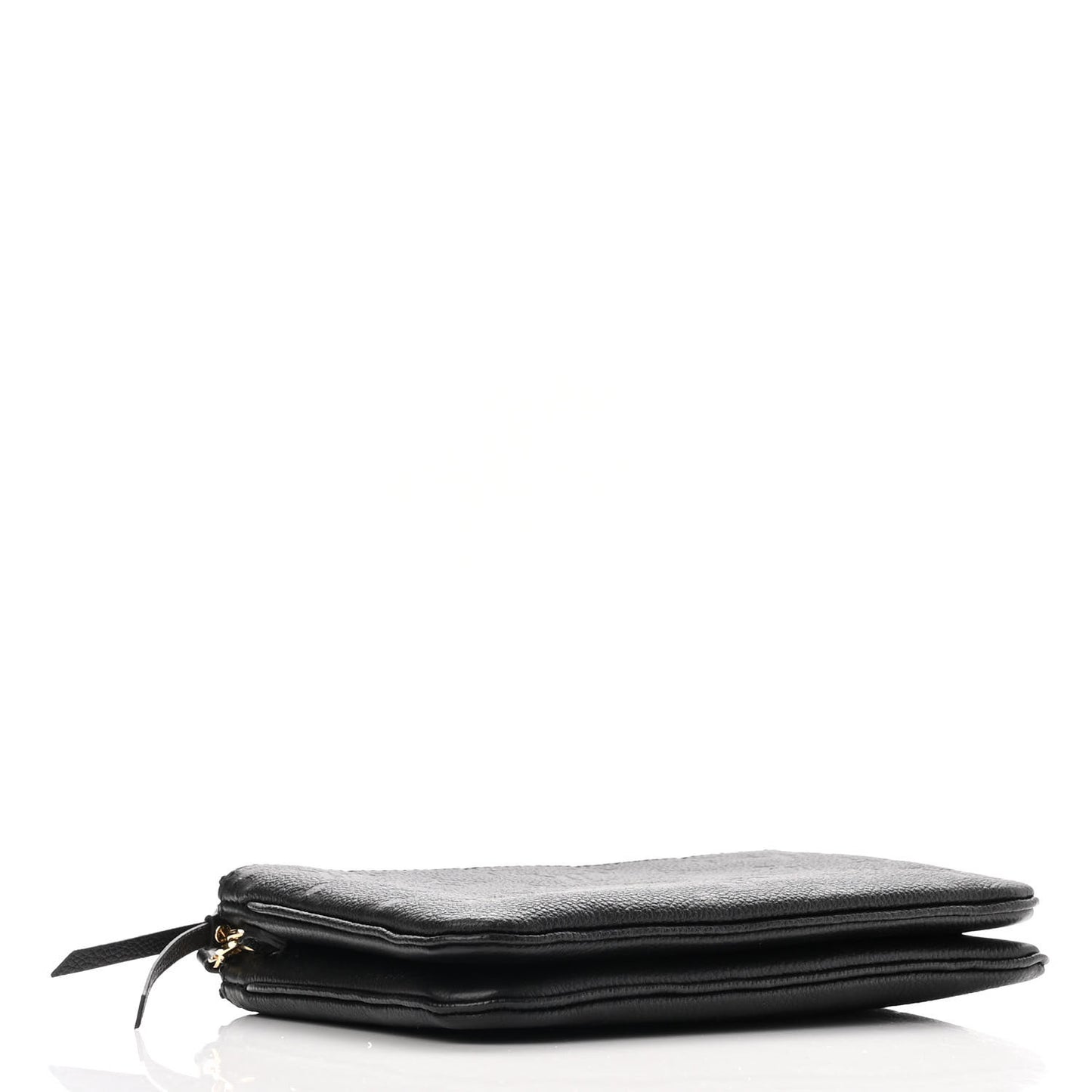 Empreinte Double Zip Pochette Black