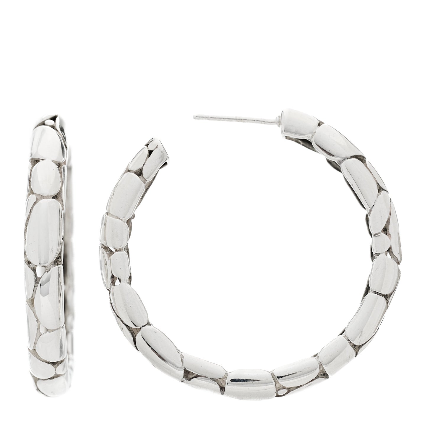 Sterling Silver Kali Hoop Earrings