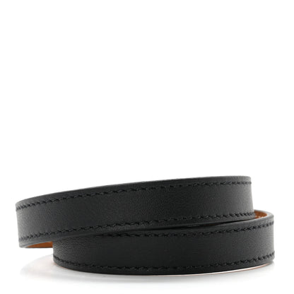 Hermes Chamonix Kelly Double Tour Bracelet M Black 2 of 4