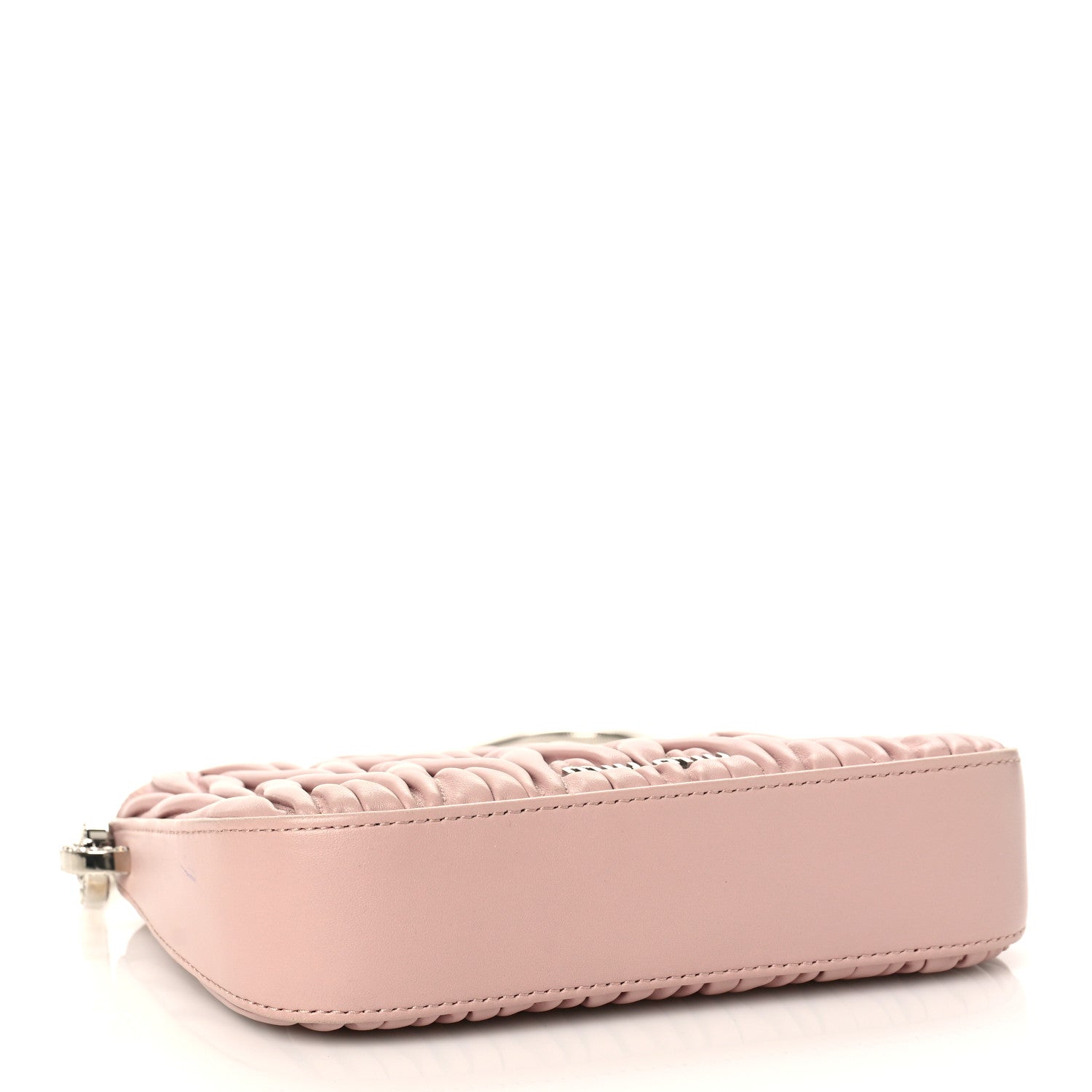 Miu Miu Nappa Matelasse Sassy Handbag Opale 4 of 9