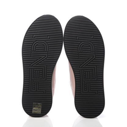 Fendi Nylon FFreedom Sneakers 35 White Rosa 5 of 10