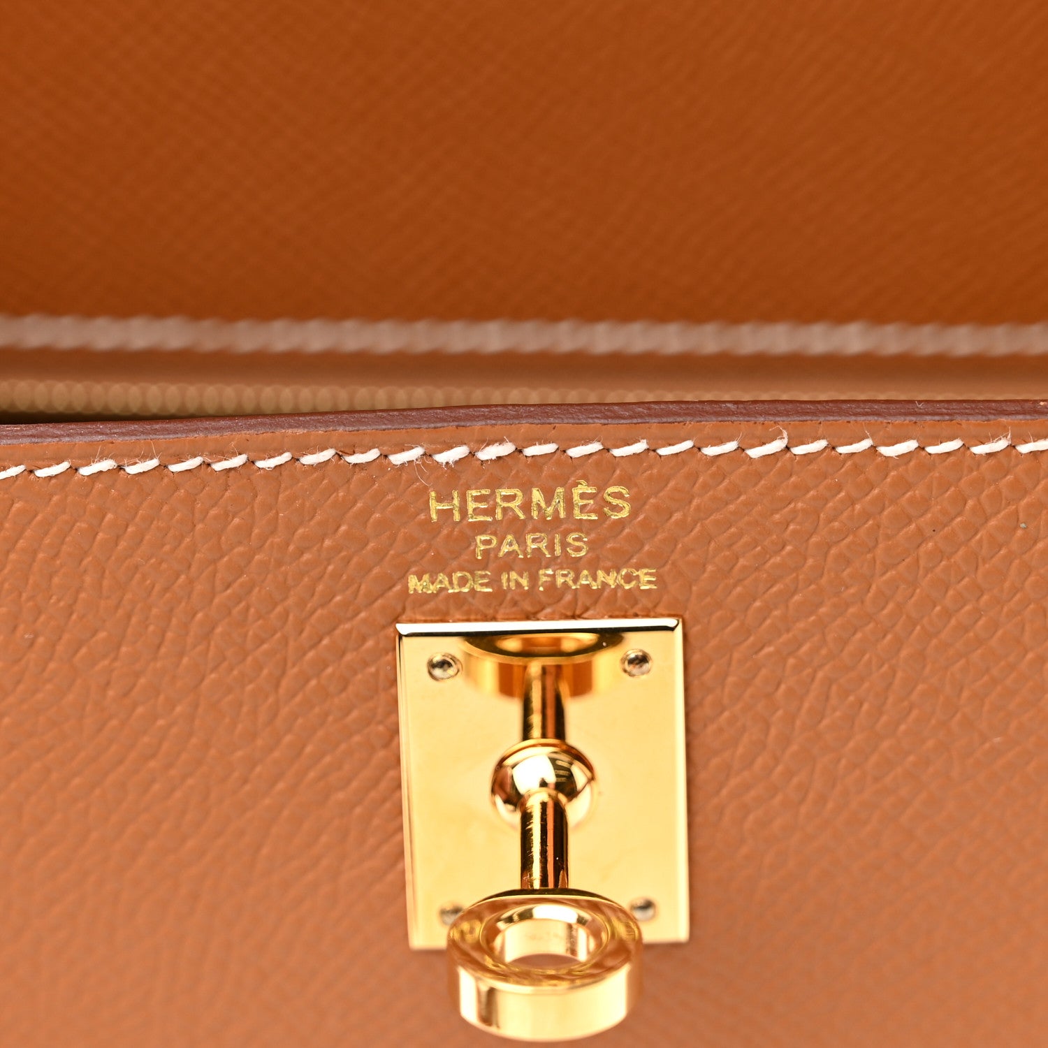 Hermes Epsom Kelly Sellier 25 Gold 6 of 11