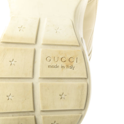 Gucci Calfskin Logo Mens Rhyton Sneakers 7 Ivory 7 of 8