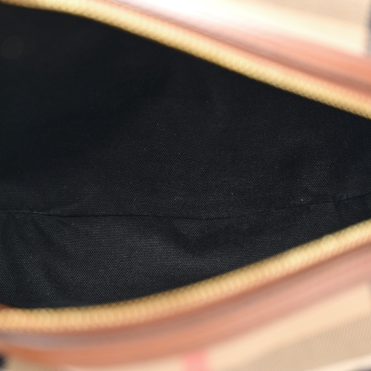 Burberry House Check Bridle Calfskin Medium Alchester Bowling Bag Dark Tan 5 of 18