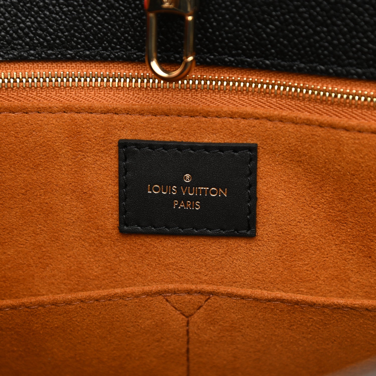 Louis Vuitton Empreinte Monogram Giant Onthego MM Black 8 of 8