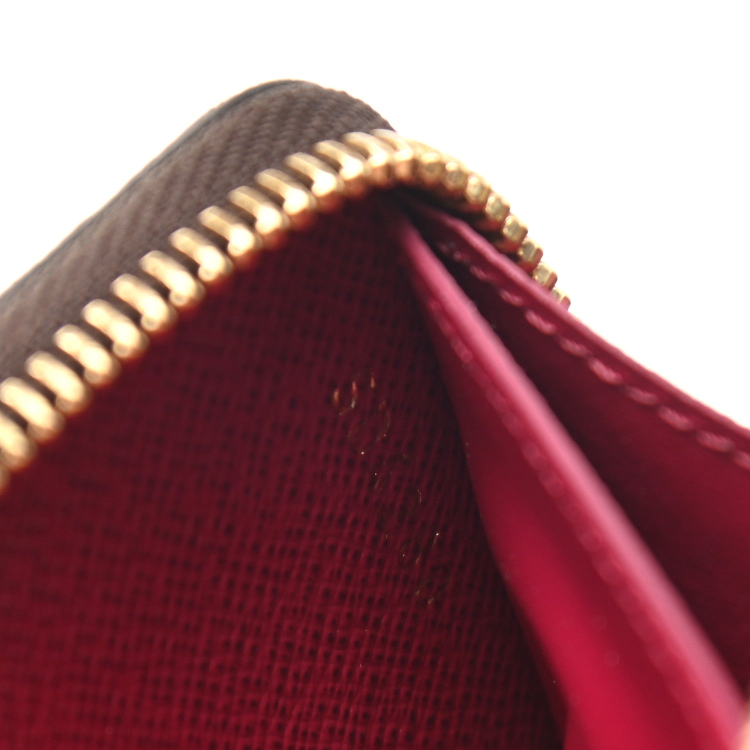 Louis Vuitton Monogram Clemence Wallet Fuchsia 7 of 7