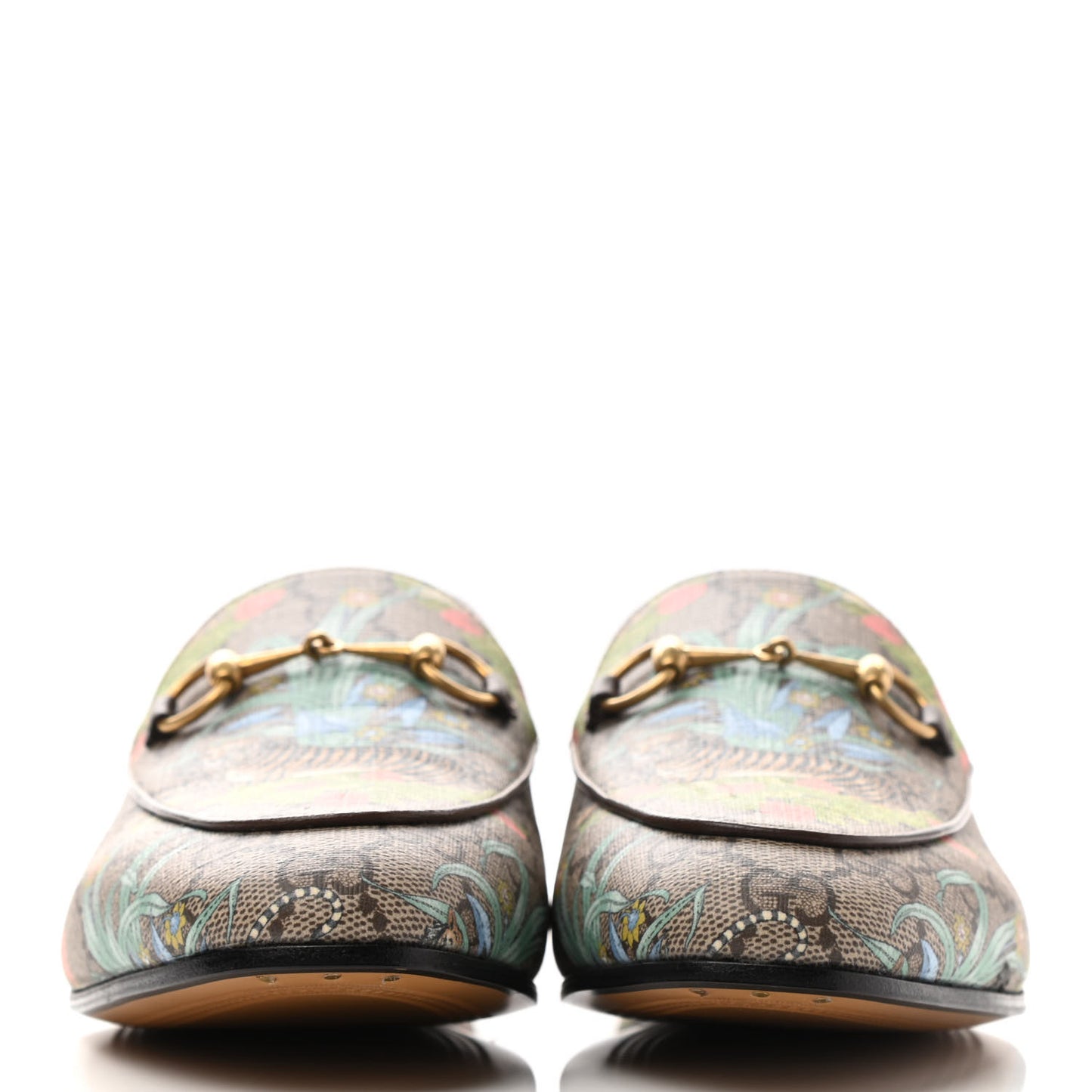 GG Supreme Monogram Bengal Jordaan Loafers 39