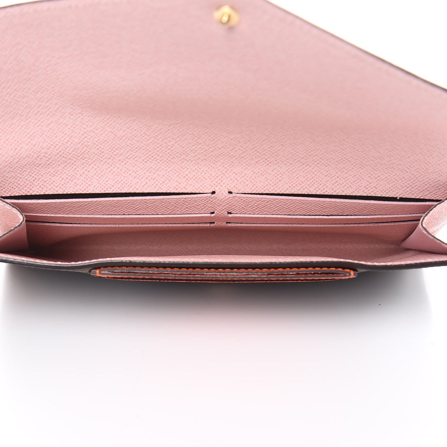 Monogram Jeanne Wallet Rose Ballerine