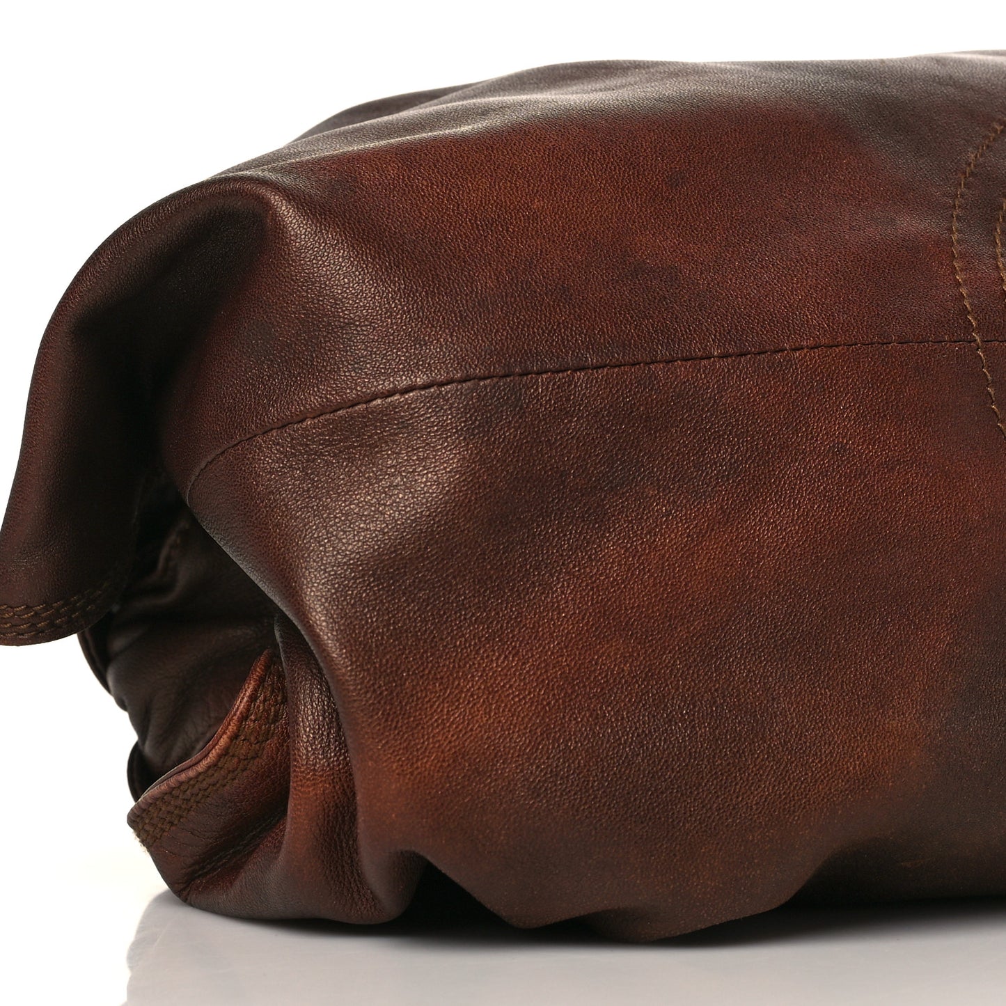 Nappa Aire Shoulder Bag Brown