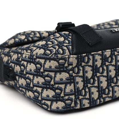 Christian Dior Homme Oblique Explorer Messenger  Blue 8 of 10