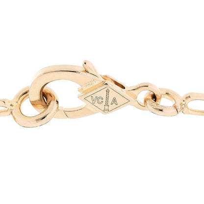 Van Cleef & Arpels 18K Yellow Gold Black Onyx 5 Motifs Vintage Alhambra Bracelet 3 of 6