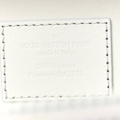 Louis Vuitton Calfskin LV Ornament Soft Trunk Optic White 6 of 10