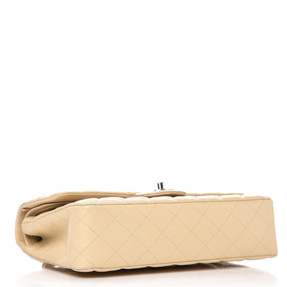 Chanel Caviar Quilted Medium Double Flap Beige Clair 5 of 10