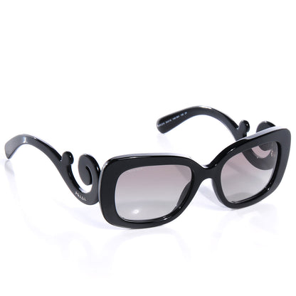 Prada Baroque Sunglasses SPR 27O Black 3 of 5