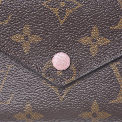 Louis Vuitton Monogram Victorine Wallet Rose Ballerine 8 of 9