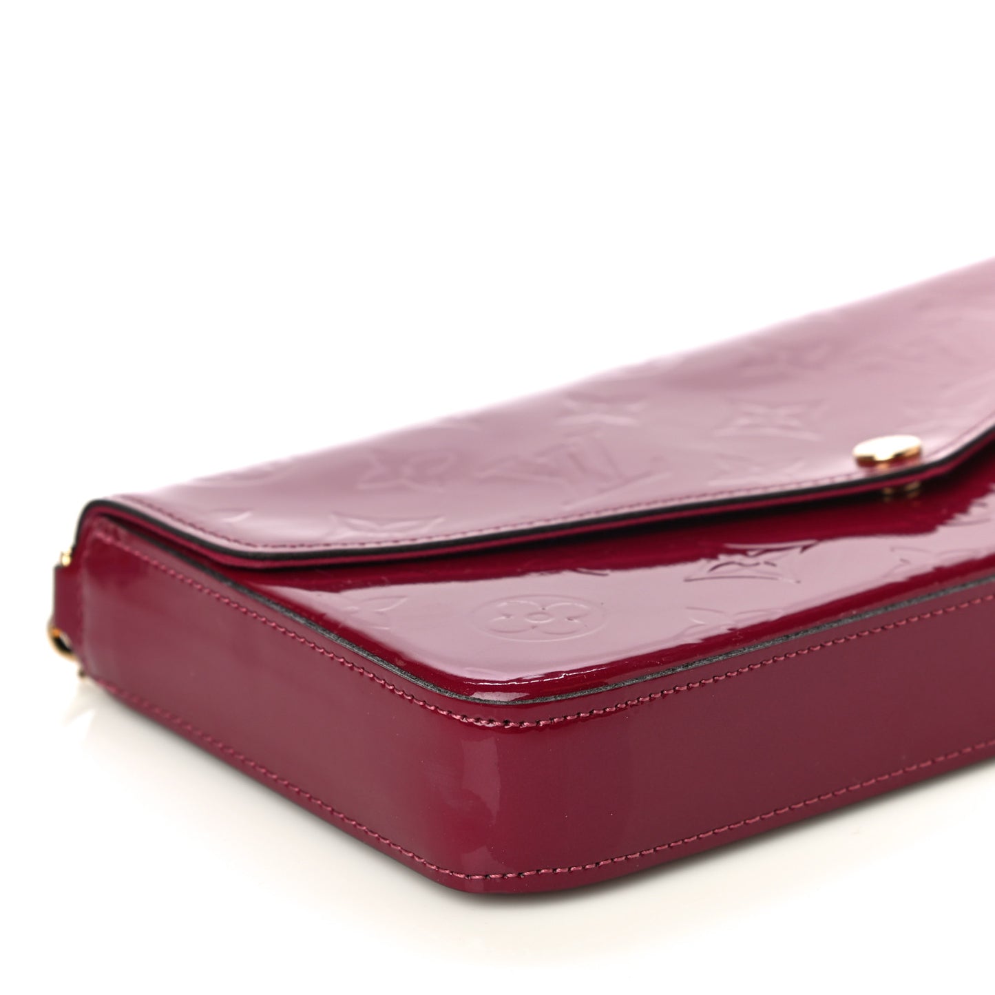 Vernis Felicie Chain Wallet Magenta