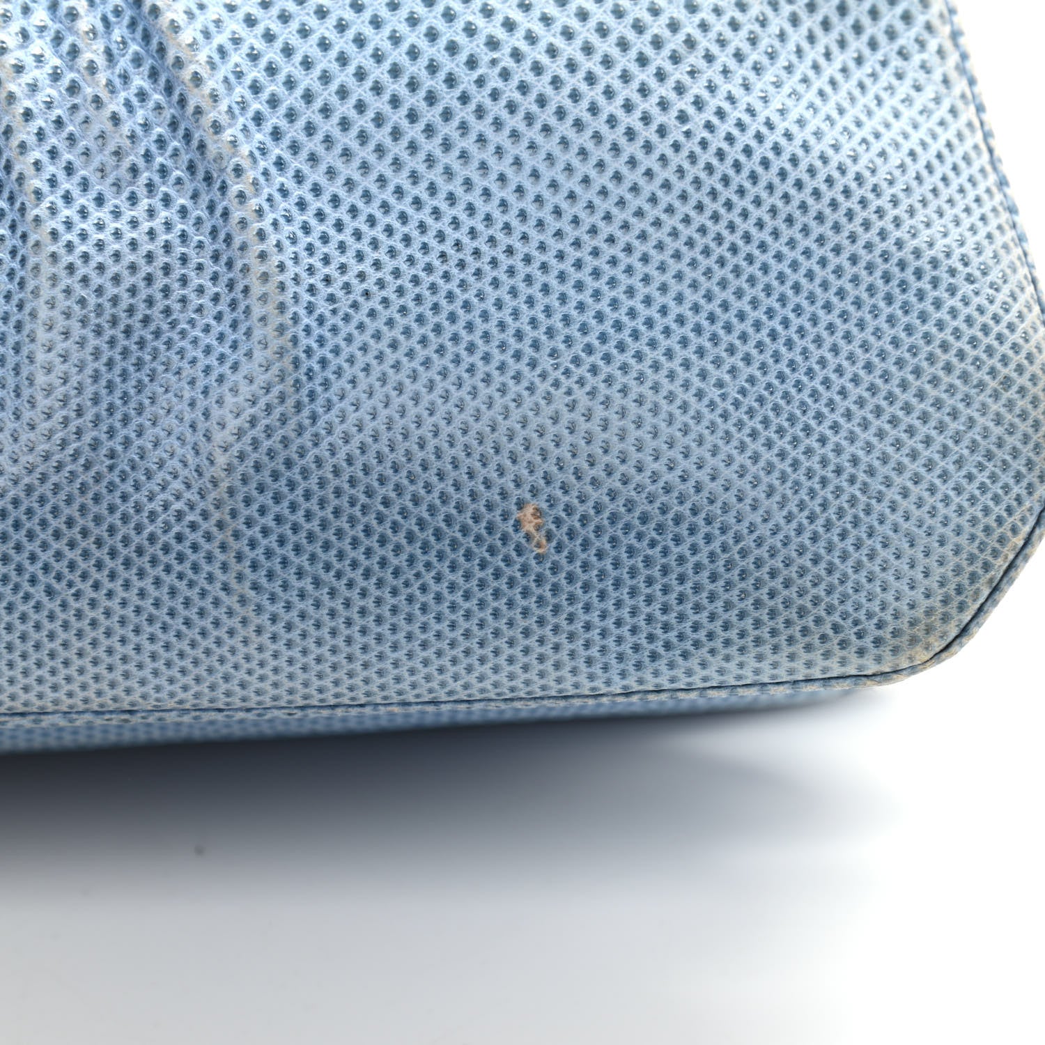 Judith Leiber Lizard Crystal Evening Clutch Light Blue 13 of 15
