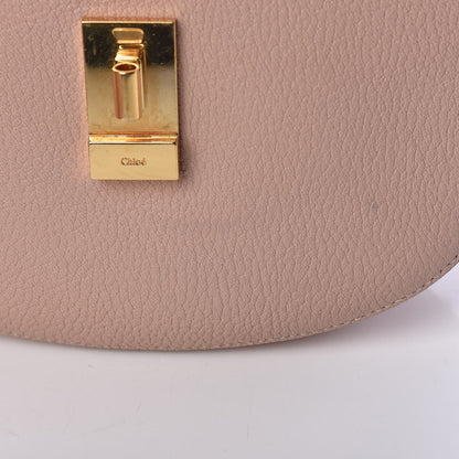 Chloe Grained Lambskin Drew Shoulder Bag Cement Pink 11 of 15