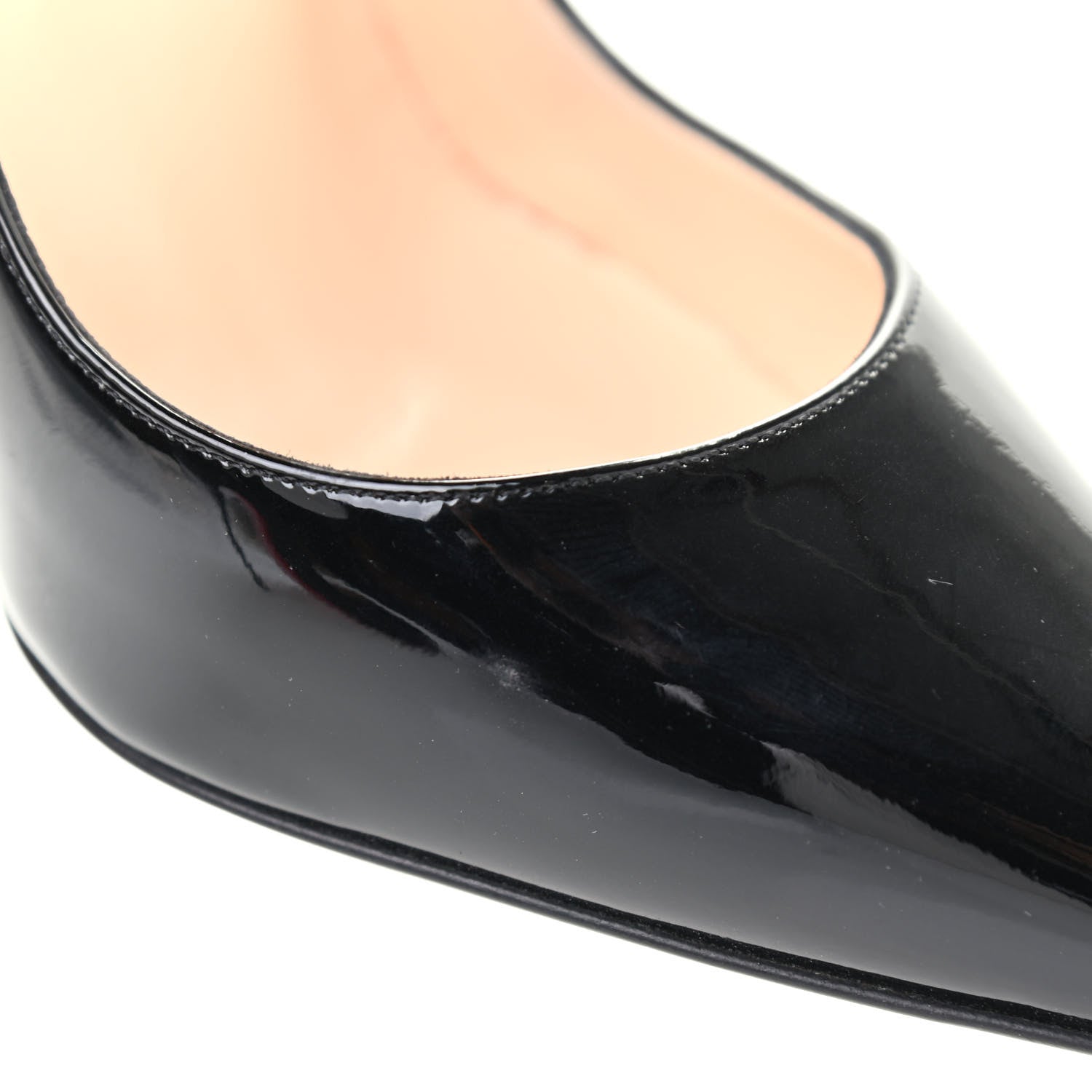 Christian Louboutin Patent So Kate 120 Pumps 37.5 Black 8 of 8