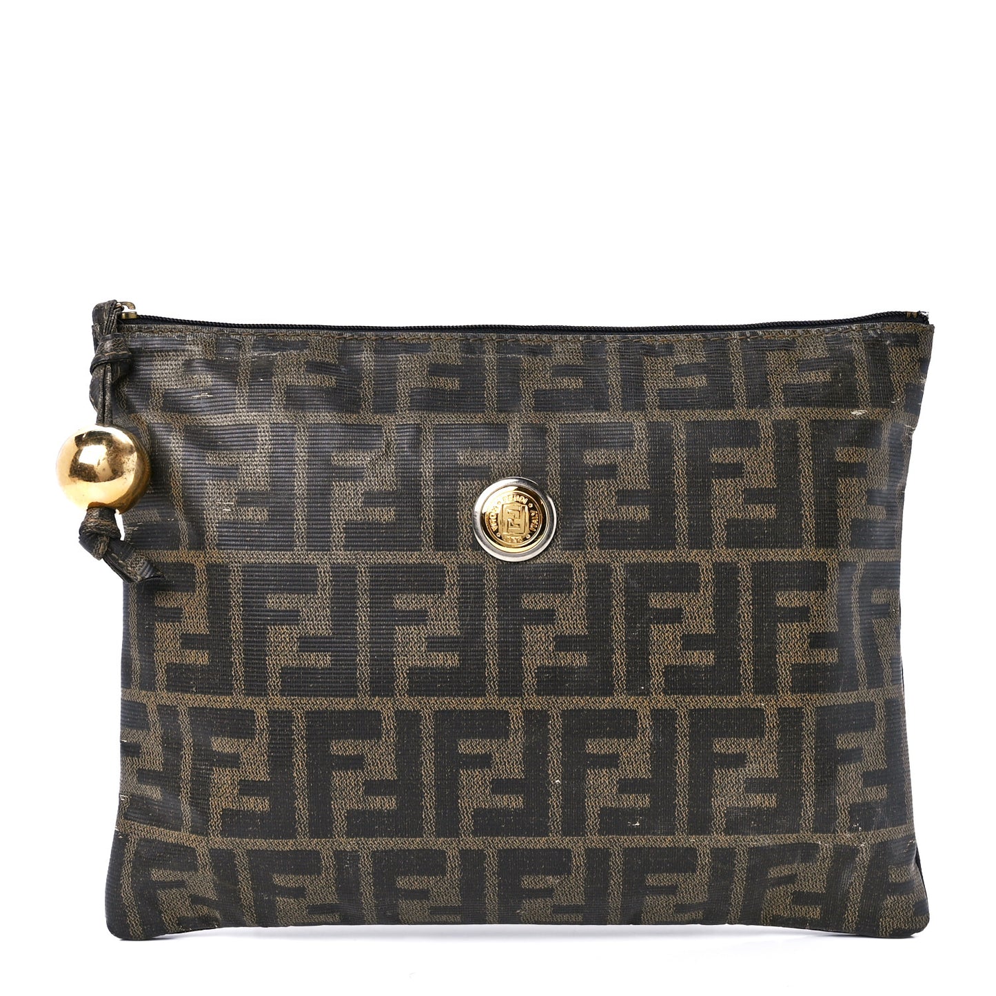 Zucca Spalmati Zip Pouch Tobacco