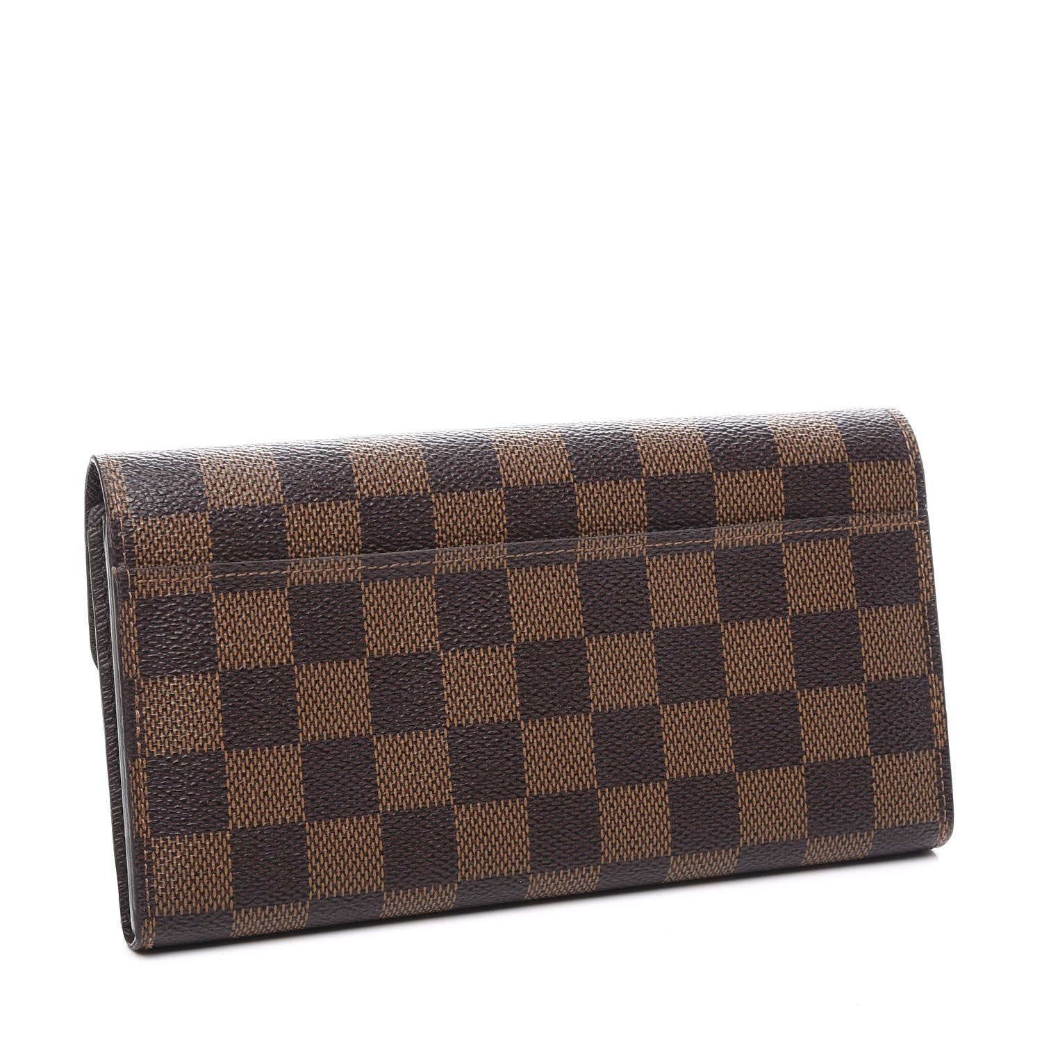 Louis Vuitton Damier Ebene Sarah Wallet NM 2 of 8