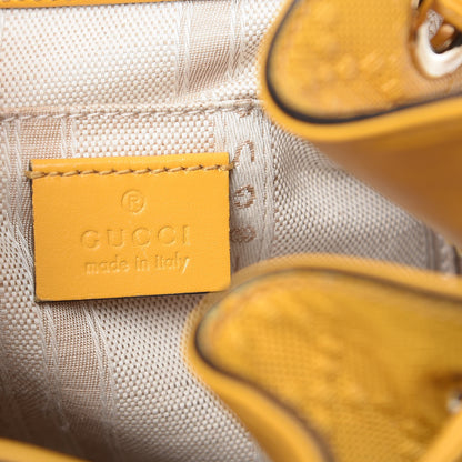 Gucci Hilary Lux Bright Diamante Small Bucket Bag Bumblebee 6 of 16