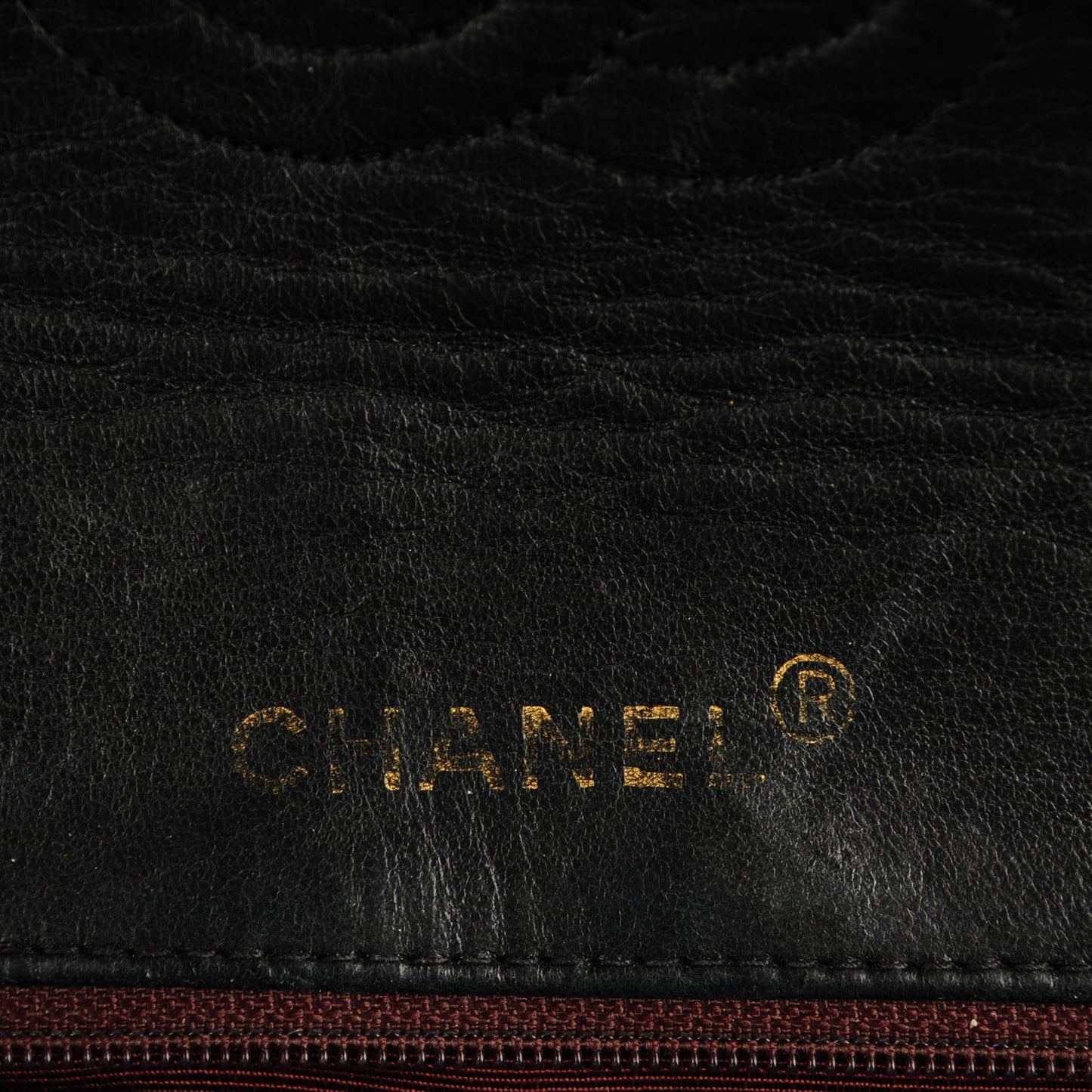 Lambskin Quilted Mini Square Flap Black