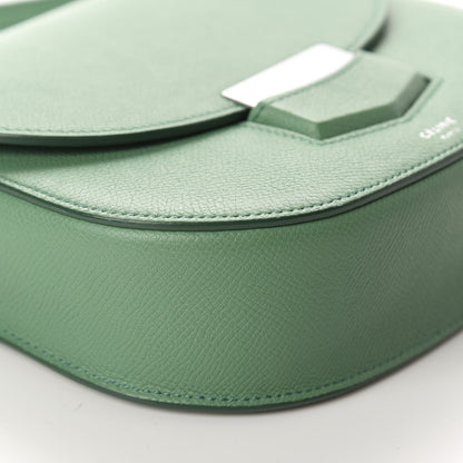 Celine Grained Calfskin Small Trotteur Light Forest 6 of 9