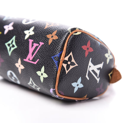 Louis Vuitton Monogram Multicolor Mini Sac HL Speedy Black 8 of 10