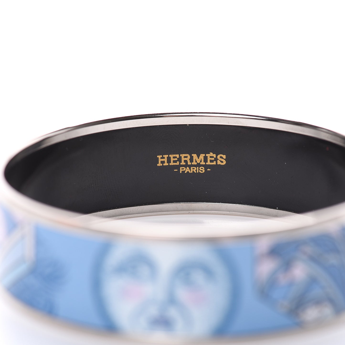 Enamel Printed Wide Bracelet 62