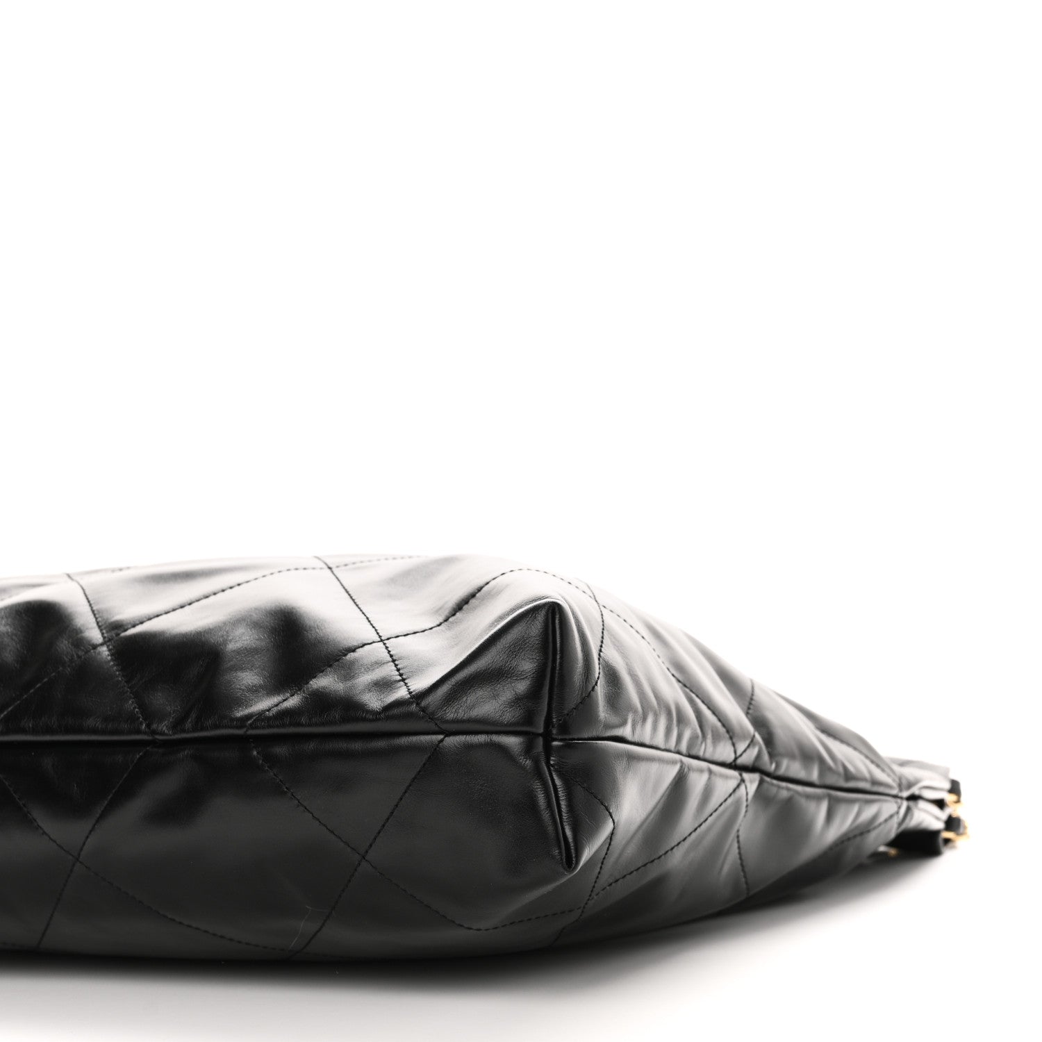 Chanel Shiny Calfskin Quilted Chanel 22 Black 10 of 10