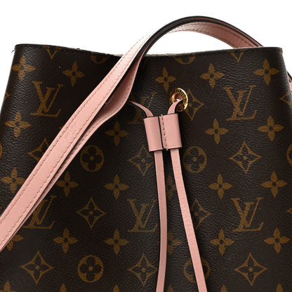 Louis Vuitton Monogram Neonoe MM Rose Poudre 9 of 13