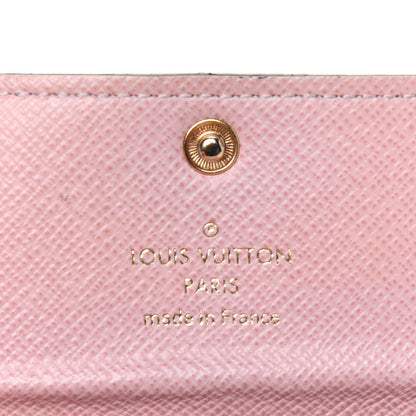 Louis Vuitton Damier Ebene Multicles 6 Key Holder Rose Ballerine 6 of 17