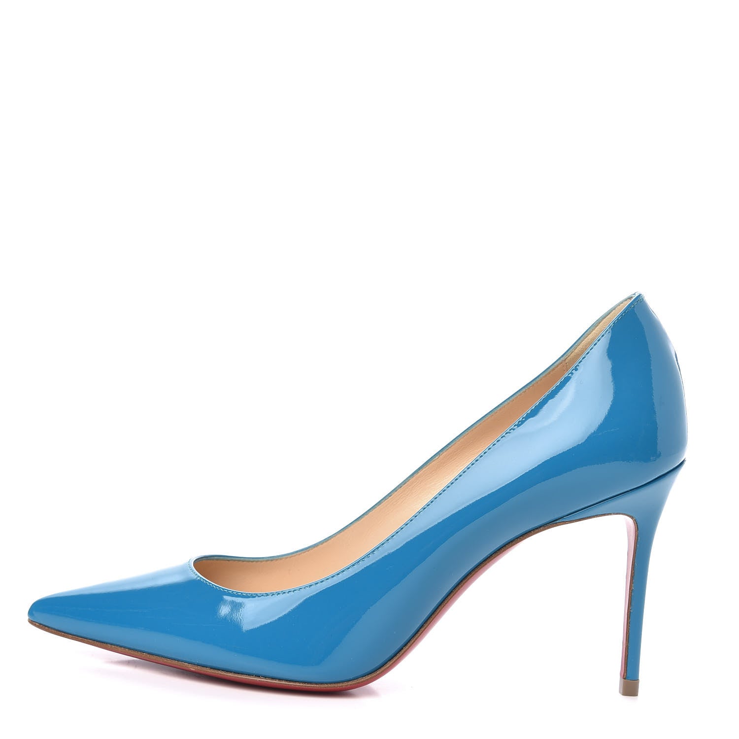 Christian Louboutin Patent So Kate 85 Pumps 36 Celeste 1 of 9