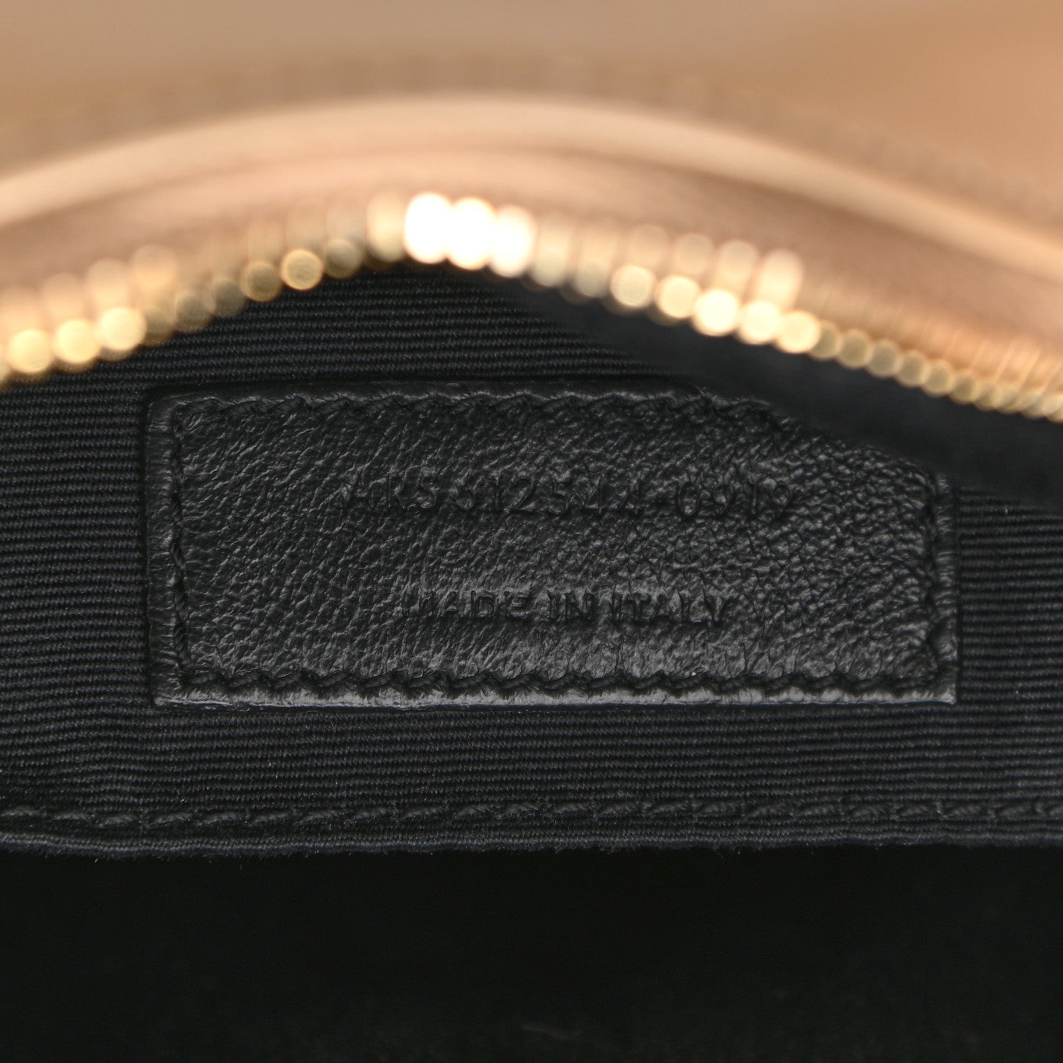 Saint Laurent Calfskin Matelasse Monogram Lou Camera Bag Dark Latte 7 of 13