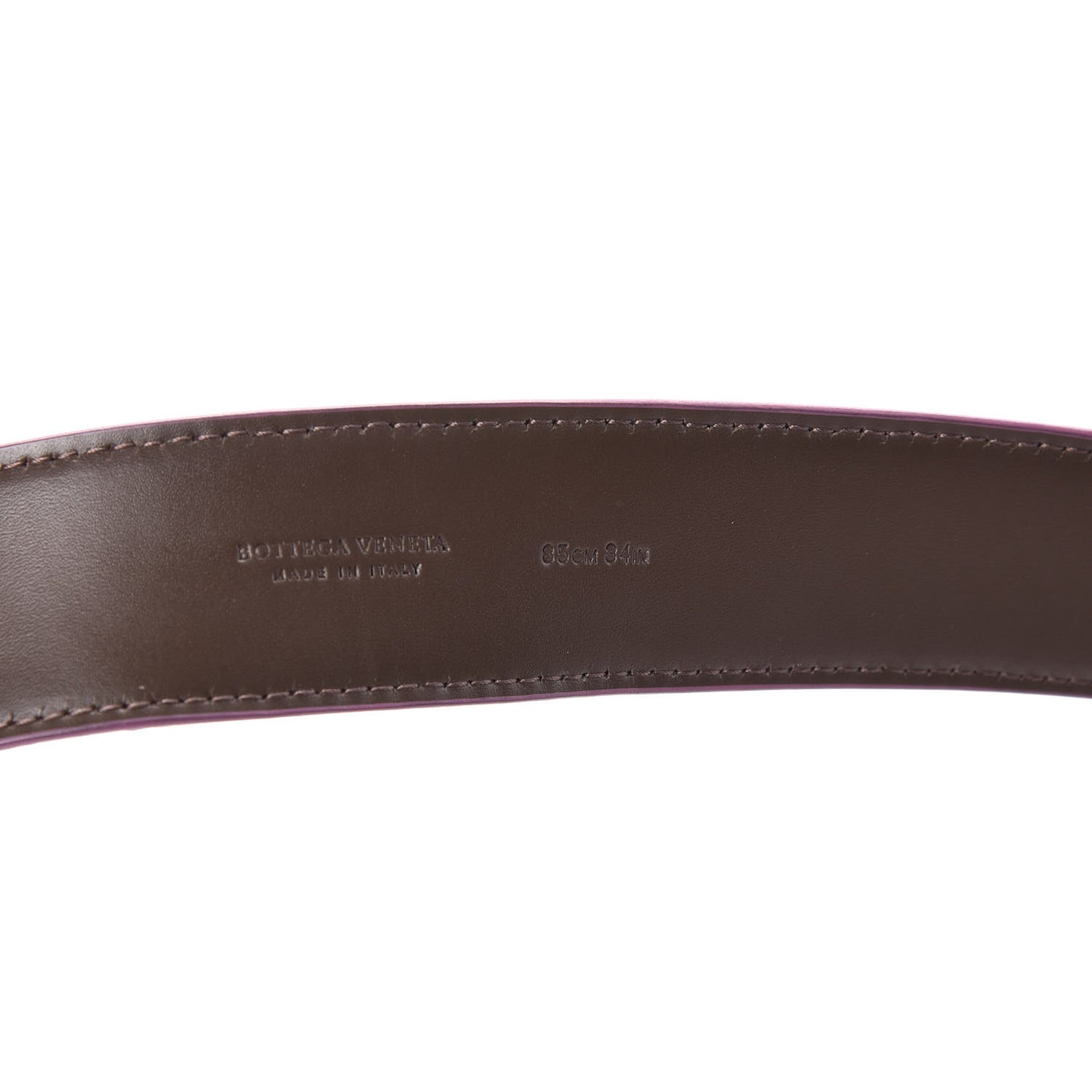 Nappa Intrecciato Belt 85 34 Corot