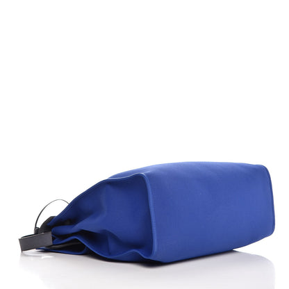 Hermes Toile Vache Hunter Herbag Zip 39 MM Bleu Electrique Bleu Indigo 4 of 7