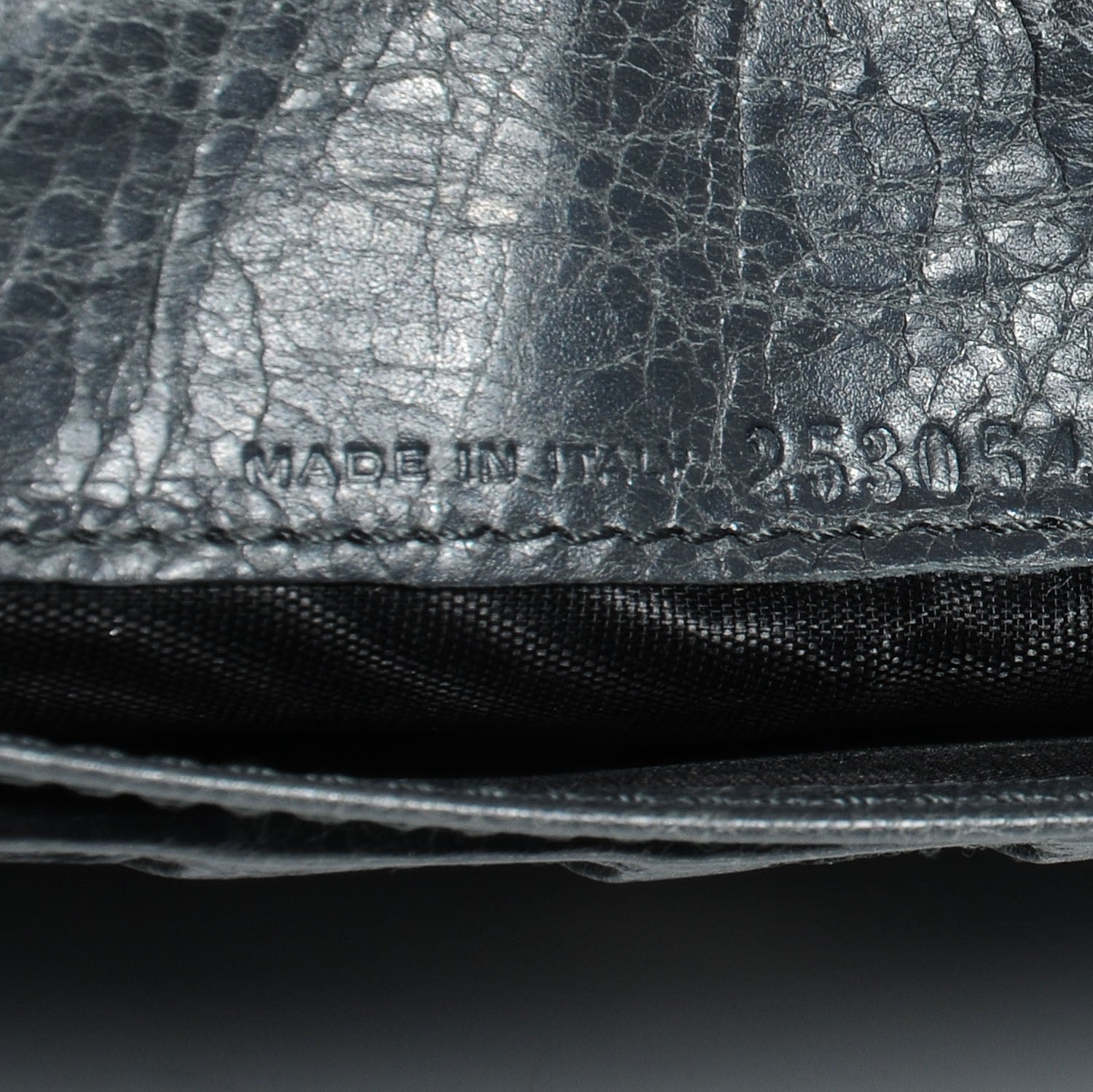 Balenciaga Agneau Giant 12 Silver Hardware Money Wallet Gris Tarmac 7 of 10