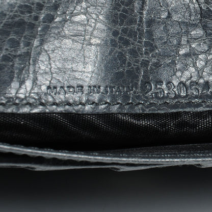 Balenciaga Agneau Giant 12 Silver Hardware Money Wallet Gris Tarmac 7 of 10