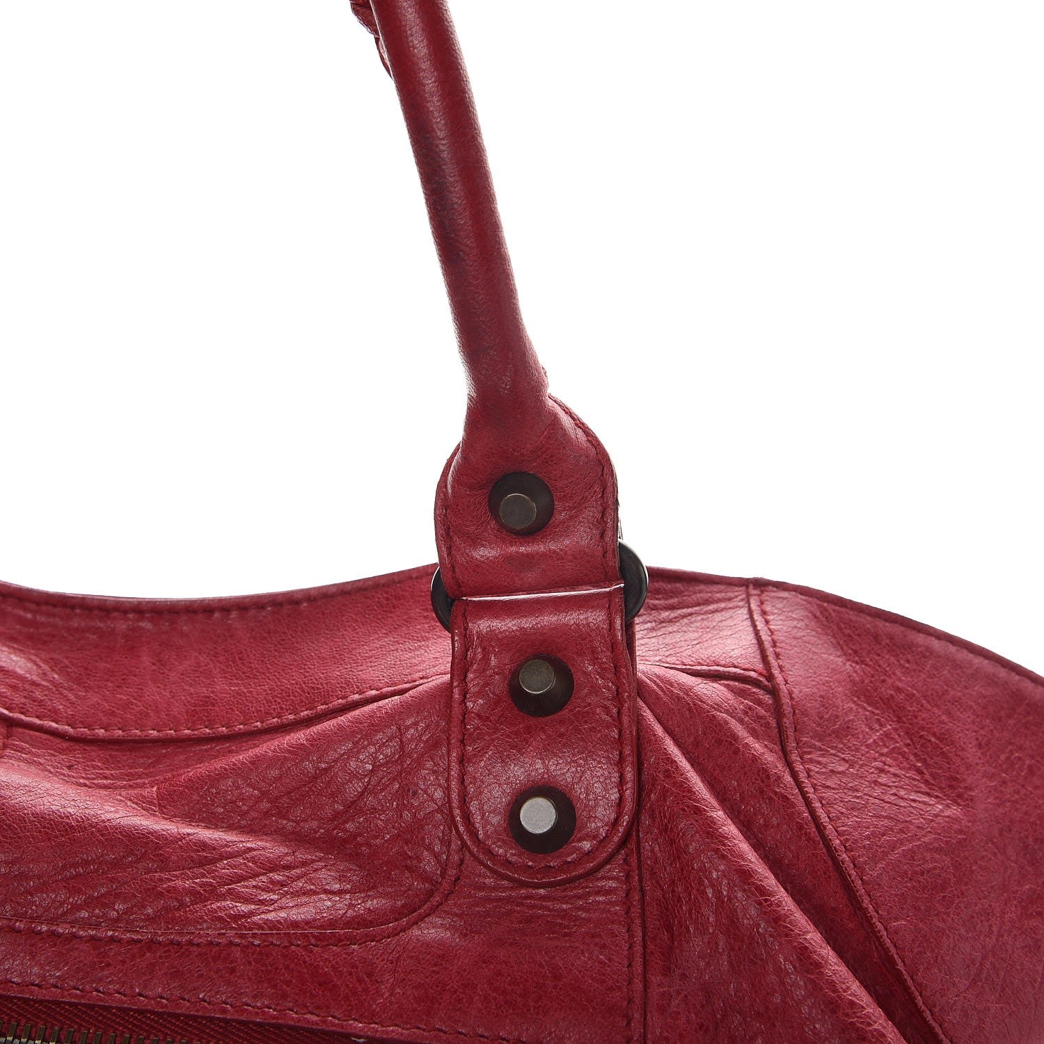 Balenciaga Agneau Classic Hardware Part Time Pourpre 9 of 21