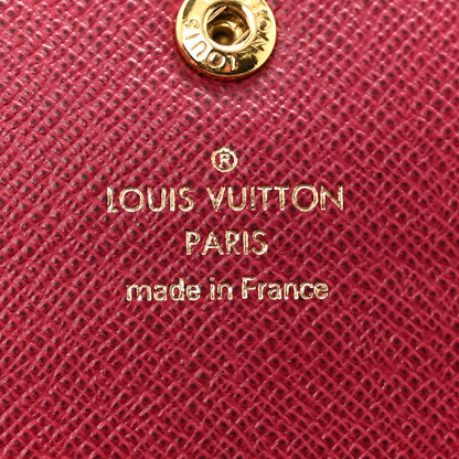 Louis Vuitton Monogram Emilie Wallet Fuchsia 6 of 11