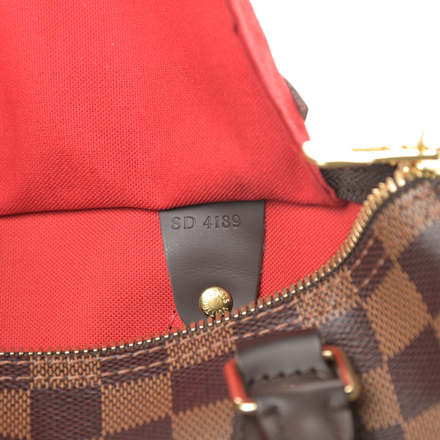 Louis Vuitton Damier Ebene Speedy Bandouliere 25 8 of 15