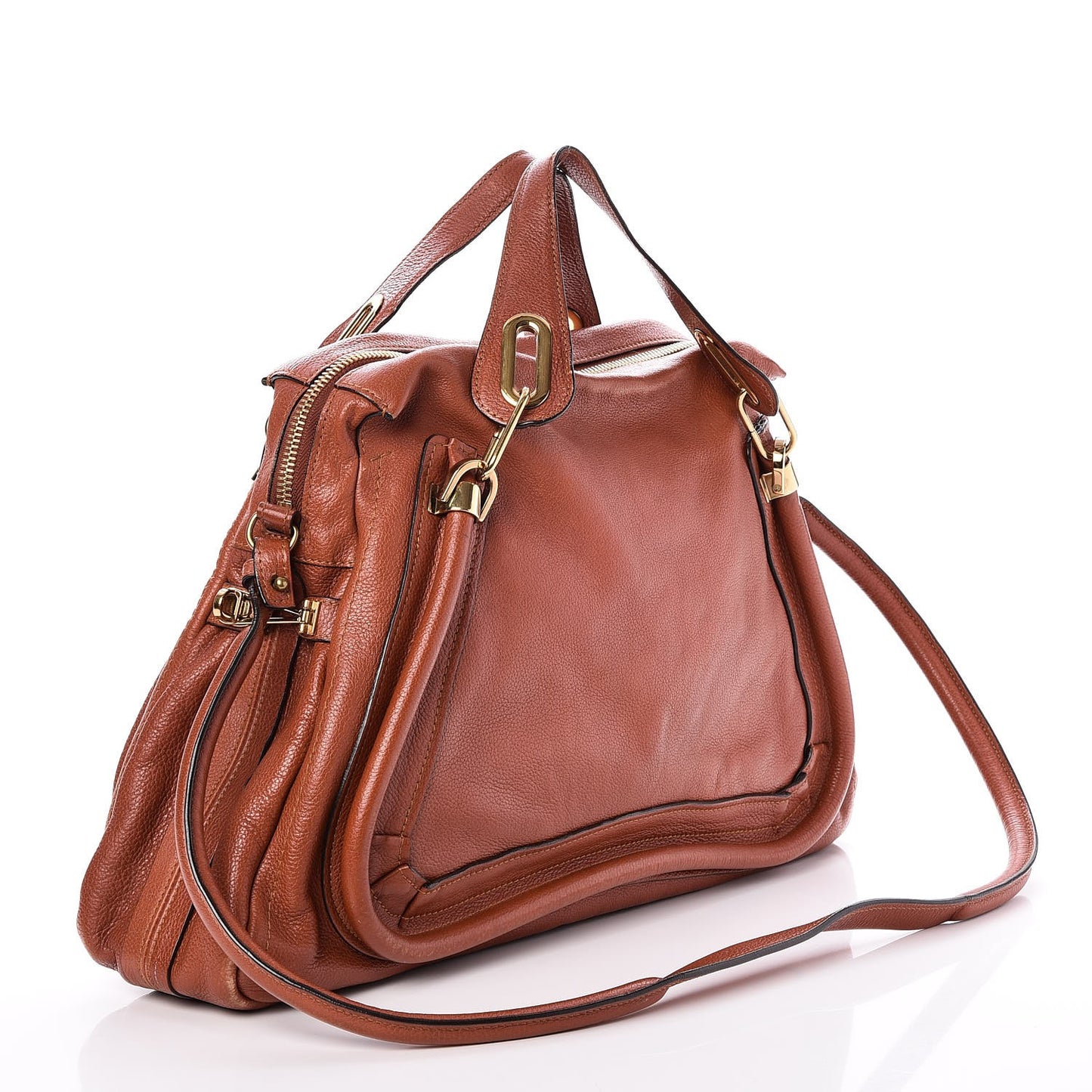 Calfskin Large Paraty Wood