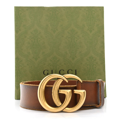 Gucci Faded Calfskin Double G 40mm Belt 95 38 Cuir 6 of 6