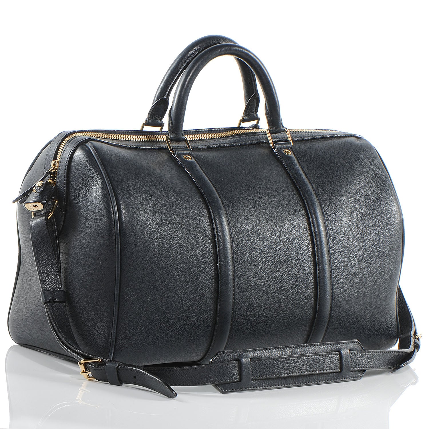 Louis Vuitton Calfskin SC Bag Cobalt 3 of 7
