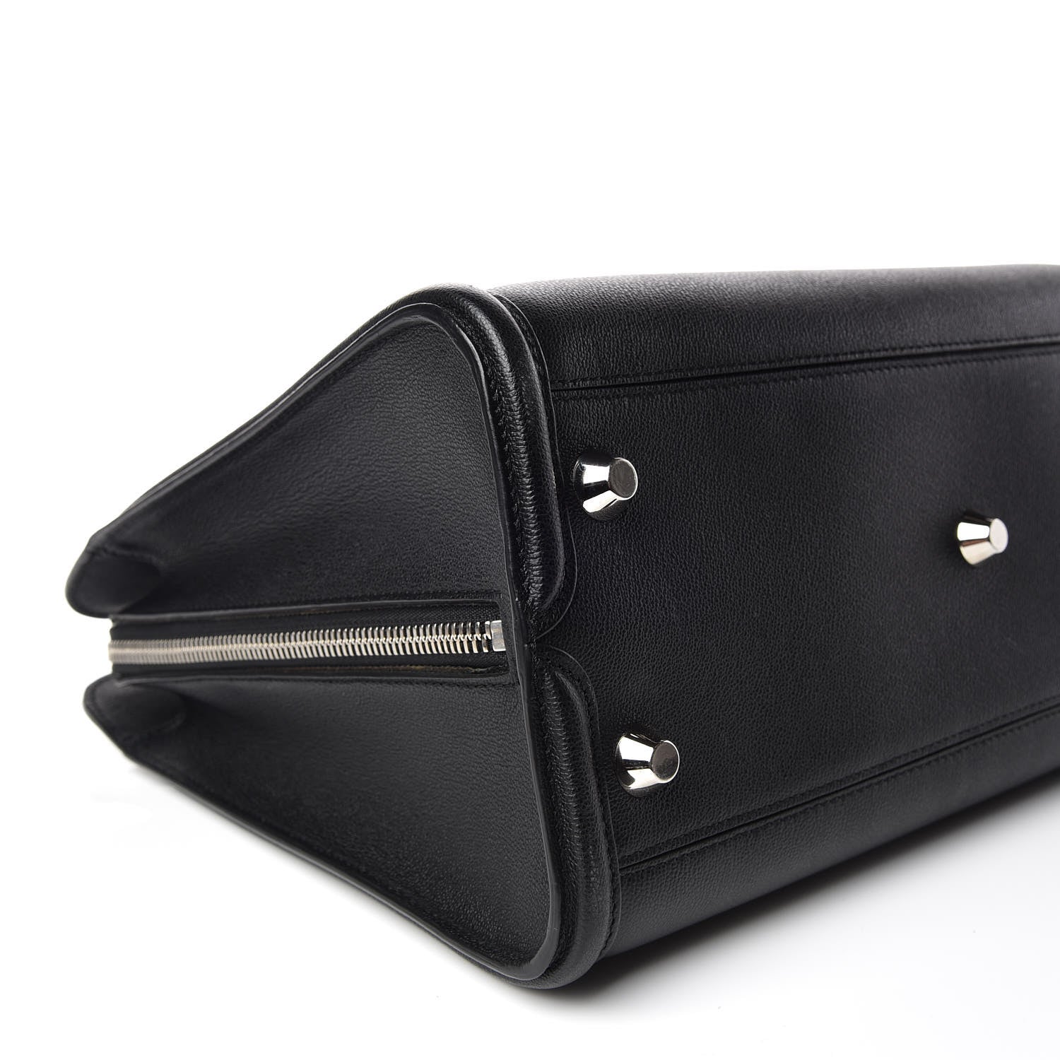 Alexander McQueen Calfskin Heroine Open Tote Black 5 of 14