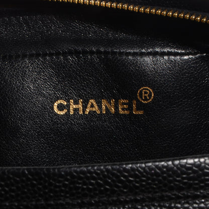 Chanel Caviar Vertical Quilt Camera Bag Black 6 of 9